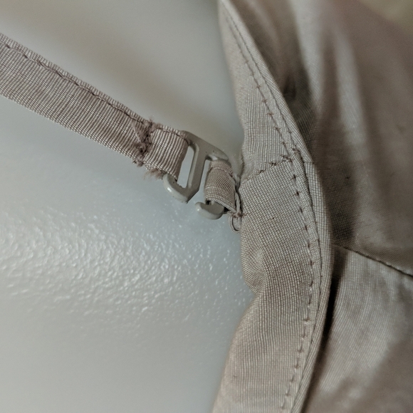 Moulinette Soeurs Women's Lined Bustier Midi Dress Button Back Size 6 - Picture 5 of 14